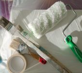 paint brush, roller, painter, painter's tape, renovation, painting work, renovate, cover, foil, protective film, painting, to brush, work, job, move, paint brush, painter, painter, painter, renovation, renovation, renovation, renovation, renovation